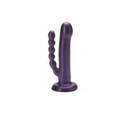  Flex Double Penetrating Dildo Silicone - Purple